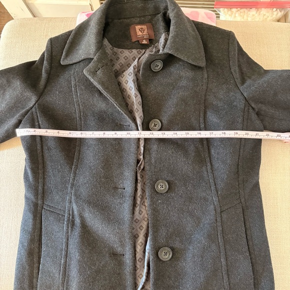 Anne Klein Charcoal Coat - Picture 10 of 11